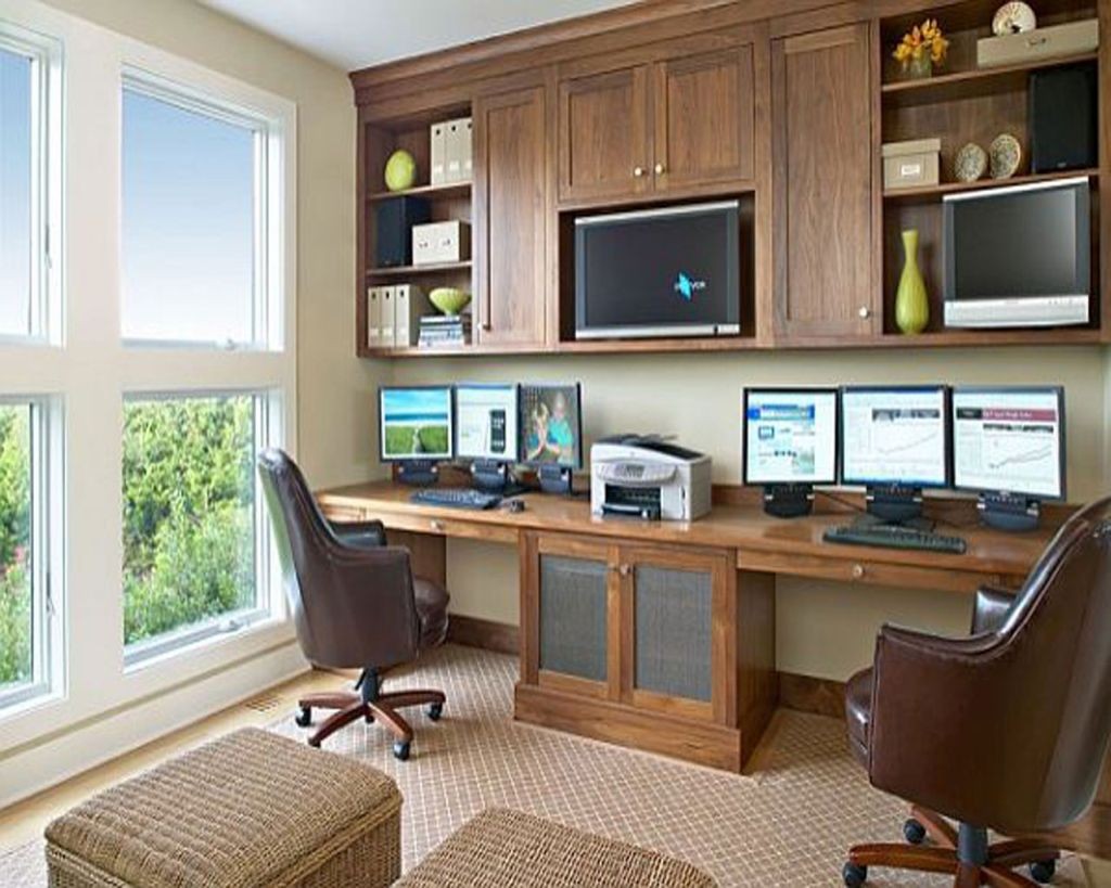 Kompakte Home-Office-Setups